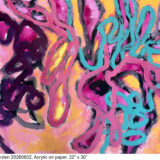 20260602_Strange Garden 20260602_Acrylic on paper_22x30