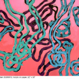 20260612_Strange Garden 20260612_Acrylic on paper_22x30