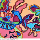 20260715_Strange Garden_Acrylic on paper_22x30