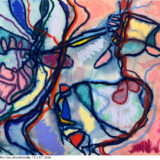 202601_The Flower and the Hen_Mixed media_11x15